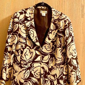 Talbot's Jacket and Linen Blouse.  Size 12   PRICE REDUCED!!
